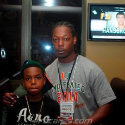 Miami Hurricanes Football Alumni 2001 National Champs/Carol City Chief/ENDZONE CUTZ
