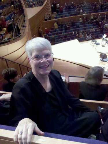 Retired French teacher and choral singer.