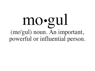 Mogul- 1.An important, powerful or influential person #MogulProductions