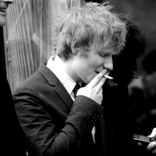 Tried to offer Ed a paper cut out beer on stage. Met the beautiful man twice.