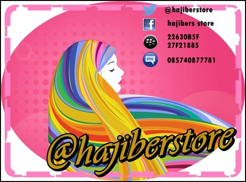 @isnaisnaa: 22630B5F | @ajengkusumaa: 27F21885 | Facebook : Hajibers strore | @sideviana: 085740877781 | instagram : hajiberstore