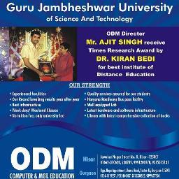 We are providing Master and Bachelor Degree Course. (MCA,MBA,M.Sc (CS & Maths),MCom,M.A.,MIB,BCA,BBA,B.A.,PGDCA,PGDEM,PGDT,PGDISM)