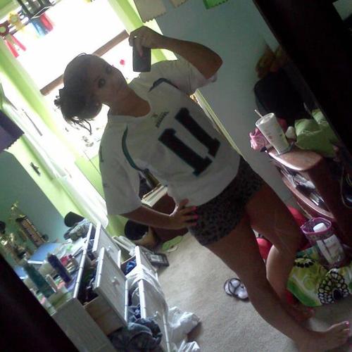 I'm not the average girl. I'm outgoing and outspoken. I live and breathe sports. I love football like nothing else.