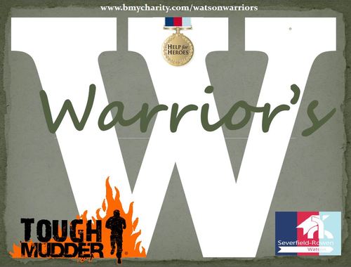WatsonWarriors's profile picture. We are here to promote our Tough Mudder Fundraising event for Help for Heroes