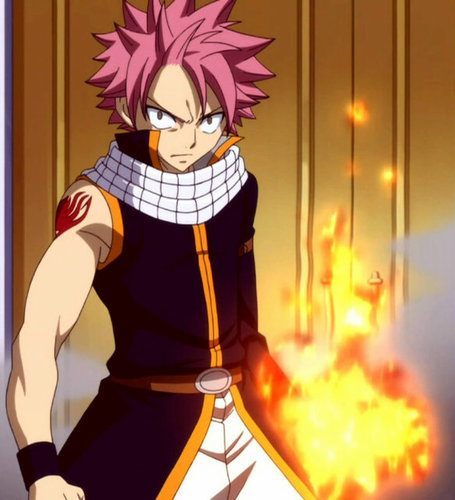 ナツ・ドラグニル Natsu Doraguniru | Member of FairyTail | サラマンダーSaramandā | I'm Fire Dragon Slayer | C'mon ! Challange me !