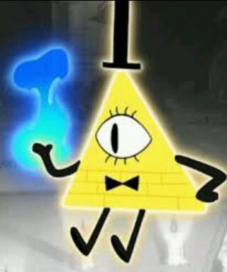 The mysterious triangle guy from Gravity Falls. Sure I'm insane, what's your point?
