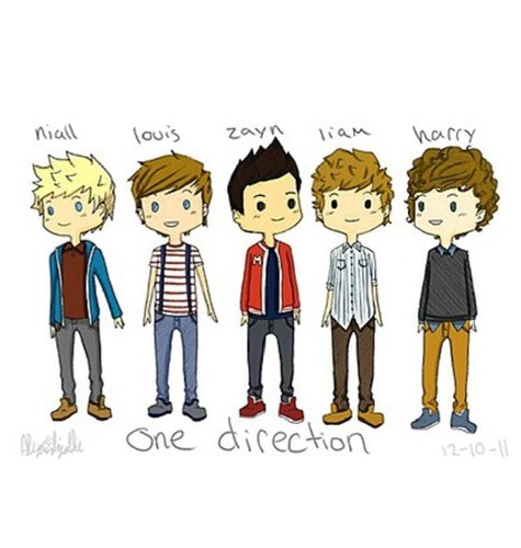 “1 irish,4 british,12 nipples and 10 kidneys! One Dream, One Band, One direction