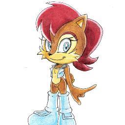 Hi, I'm Sally Acorn! I was the rightful princess of Mobius, until it got runover. Now, I am part of the FreedomFighters, with my best friends!
