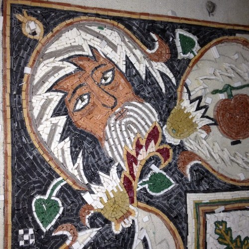 اصغر لوحة فسيفساء في الاردن