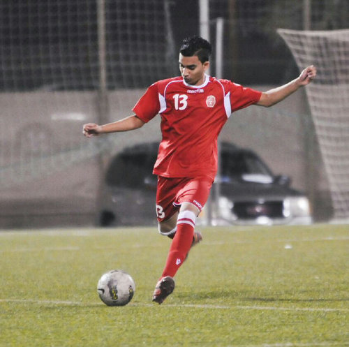 Footbal pleyer in muharruq club