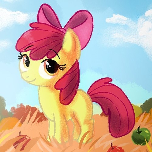 Howdy! Ah'm Applebloom! Leader of tha' Cutie Mark Crusaders an' lil' sis to @HonestApples! Buy some apples!