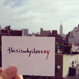 A place to share photos and stories that capture why you love NY. http://t.co/01qxmgP2Gm