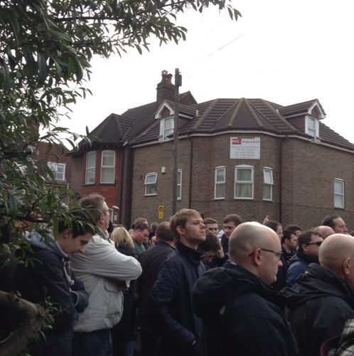Millwall block 18. The best block in england.