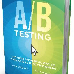 ABTestingBook's profile picture. The authoritative book on #abtesting from @Optimizely co-founders, @dsiroker and @koomen. Available August 19th