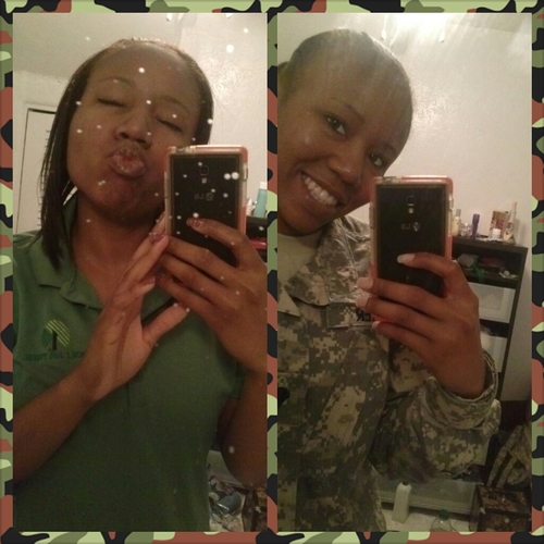I'm a laid-back, easy-going type of person..I'm one smart chick, thats cute/ sports FANATIC/ first girl w/an ESPN tattoo #USArmyChick /College student