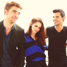 Hola , amo a mis tres amores ~Robert Pattinson-Kristen Stewart-Taylor Lautner~ Twilighter forever3