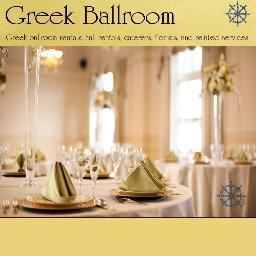 GreekBallroom's profile picture. Greek Ballroom - Your Greek Ballroom rental information and event planning resource for North America. Wedding & event planning. Promoted by Baywalk Marketing.