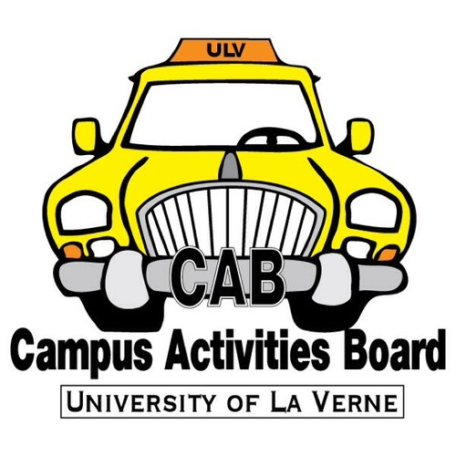 University of La Verne Campus Activity Board (CAB). We're super excited to come back on campus this year. Make sure to follow us @lavernecab to stay updated!