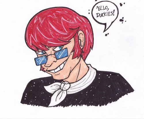Some people say I'm insane. I prefer...Mad. Isn't that right, duckies? (DC comics RP, semi-canon, all silliness.)