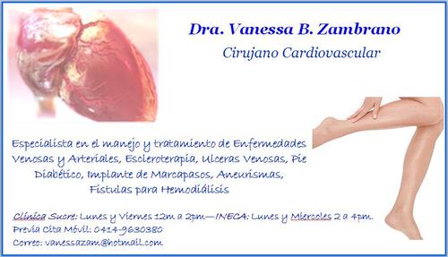 cirujanocardioV's profile picture. Especialista en Cirugia Cardiovascular. Consultas Clinca Sucre. Martes, jueves y Viernes. Horario de 1-3pm.