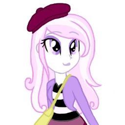 Hello. I am Fleur De Lis. The most lovely of all students in Canterlot High.