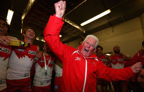 Leader of the Song & Hydration specialist for the Sydney Swans. Volunteer.