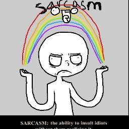 Cutest sarcasm.