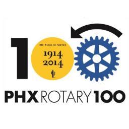 Phoenix Rotary 100 was chartered in 1914 & is Arizona’s oldest & largest Rotary Club.  We pride ourselves on Service above Self.