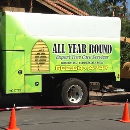 #AllYearRound has been helping the Greater #Phoenix area with #tree #landscaping #pestcontrol services since 1984. Local Experts 602 647-4747