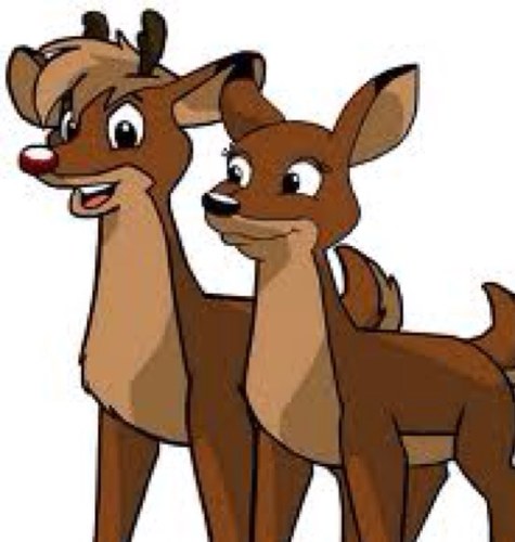 The best couple in Rudolph the Red Nosed Reindeer: The Movie.