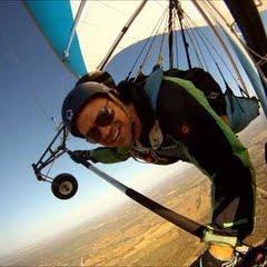 Hang glider, sky fiend, friend