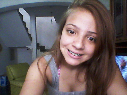 M-I-N-H-A goooorda, feia, tonta ; te amo        por :  @gabhylopes_