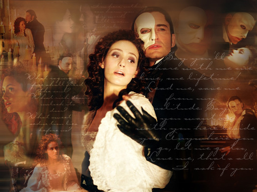 The Phantom Of the Opera - The Opera Ghost - The Angel Of Music - in Love with Christine