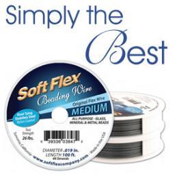 Simply the best beading wire. Shop and save on affordable beading and jewelry supplies. Buy all of your stringing essentials from Soft Flex #followback