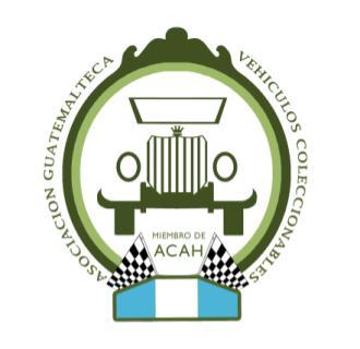 La Asociación Guatemalteca de Vehículos Coleccionables tiene como objeto  agrupar a todos aquellos amantes de los Autos Clásicos o  de Colección