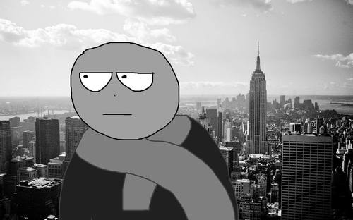 Aburridoman, el hombre más aburrido de los tiempos.