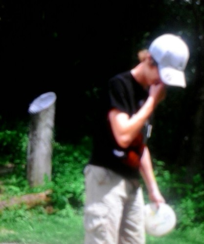 sixteen year old intermediate disc golf player from iowa.