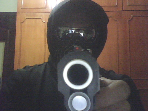 Cookie-Named Shooter. Twist the Truth. Lick the Lies. Dunk the 44 Magnum on your head.