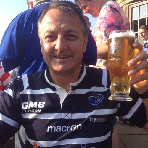 Featherstone Rovers fan who likes Lager