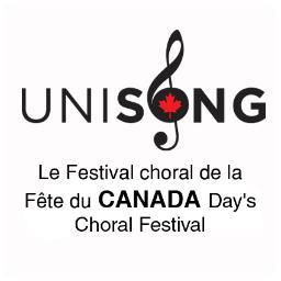 Choirs celebrate Canada Day singing together as a massed ensemble / Chœurs célébrer la fête du Canada chanter ensemble comme un ensemble de masse