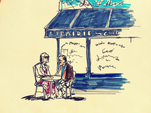 Librairie Café des voyageurs, Brest