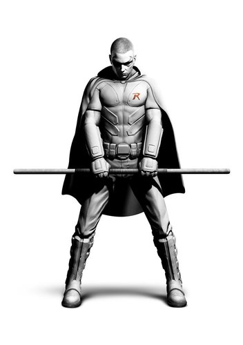 I'm the famous Boy Wonder the one and only who works side by side worn the great dark knight.