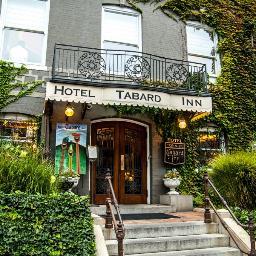 Quintessentially located, this quirky, fun and charming inn and restaurant is a hidden gem near Dupont Circle.