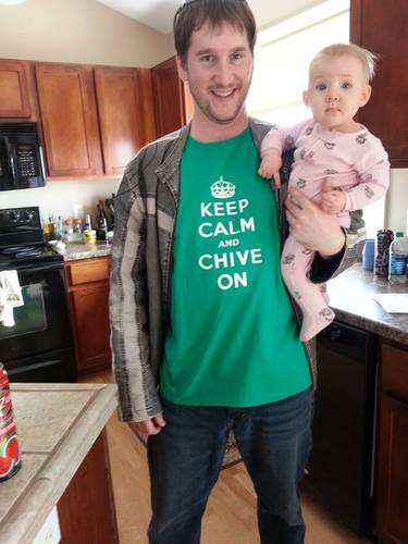 I am my daughter's personal chef so that's pretty neat.