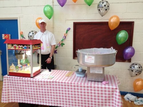 Bouncy castle, Popcorn, Candy floss hire, chocolate fountain, hot dog, ice cream and various other items available covering Kent area based in Canterbury