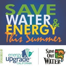 Follow for the best ways to save energy by saving water. Save Water and Energy This Summer is sponsored by the Office of Governor Brown, ACWA, and CCSE.