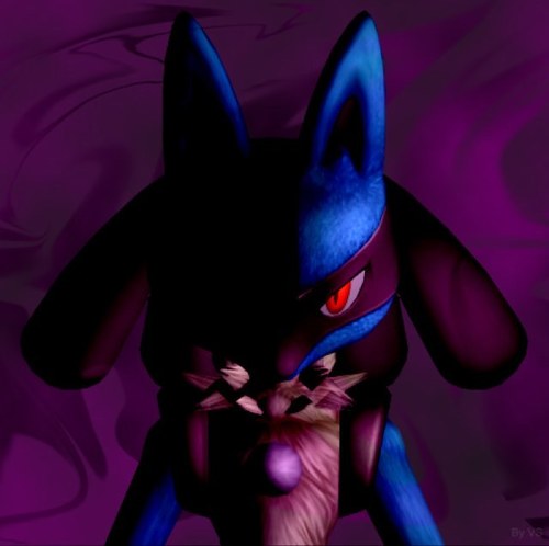 A relentless Lucario. Dark side of @TrigNigz