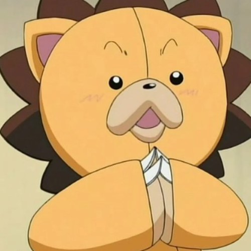 Im the mod soul Kon! Ichigo is my loyal side kick. Im not a toy so don't dress me up!!! 
[Bleach RP/Parody]