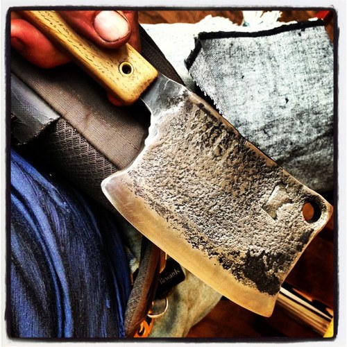 Metalsmith and owner of Primitive Precision Metalcraft, food and earth lover