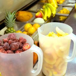 Taste the flavors of the world. WJB serves fresh fruit smoothies, frozen drinks, and beverages at festivals, fairs, and events of any size.